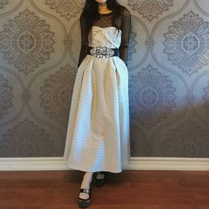 New Dior Silk polka dot dress